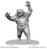 DUNGEONS & DRAGONS UNPAINTED MINIS WV28 WEREBEAR WZK90812