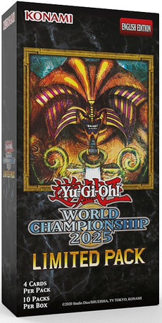 YUGIOH LIMITED PACK WORLD CHAMPIONSHIP BOOSTER BOX 2025
