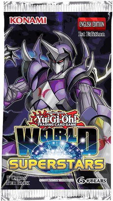 YU-GI-OH  - WORLD SUPERSTARS BOOSTER PACK- 1ST EDITION (2015)