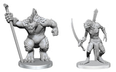 PATHFINDER BATTLES -UNPAINTED MINIS WV26 XULGATH SKIRMISHER & STONELIEGE WZK97584