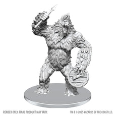 DUNGEONS & DRAGONS UNPAINTED MINIS WV28 CLASSIC YETI WZK90815