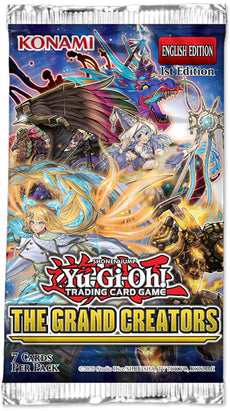 YU-GI-OH  - CODE OF THE GRAND CREATORS BOOSTER PACK- 1ST EDITION (2022)