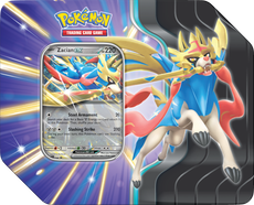 POKEMON - POKEMON SLASHING LEGENDS TIN - ZACIAN EX - NEW RELEASE
