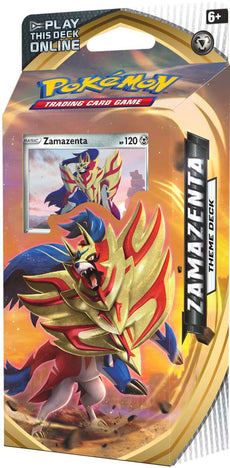 POKEMON - SWORD AND SHIELD - REBEL CLASH - ZAMAZENTA - THEME DECK