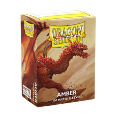 DRAGON SHIELD DECK SLEEVES  -  MATTE EMBER 100CT
