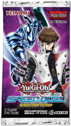 YUGI-OH  - SPEED DUEL - ATTACK FROM THE DEEP BOOSTER PACK - 1st EDITION - 2019