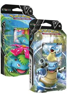 POKEMON - BLASTOISE  V and VENUSAUR V BATTLE DECK SET OF 2