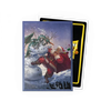 DRAGON SHIELD SLEEVES BRUSHED ART CHRISTMAS 2025 100CT