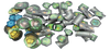 DEEP ROCK GALACTIC BIOME & SPACE RIG PLASTIC TOKENS