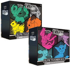 POKEMON - SWORD AND SHIELD - EVOLVING SKIES  TRAINER BOX  - SET OF 2 - VERSION 1 & 2
