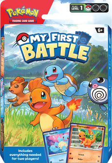 POKEMON - MY FIRST BATTLE CHARMANDER and SQUIRTLE DECK