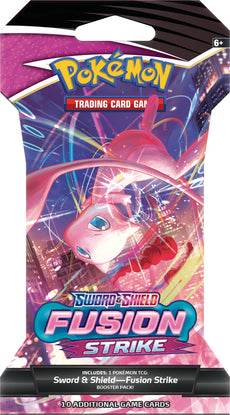 POKEMON - SWORD AND SHIELD - FUSION STRIKE SLEEVED  BOOSTER PACK