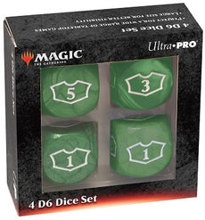 ULTRA PRO -  DICE MTG DELUXE LOYALTY SET - GREEN