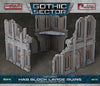 BATTLEFIELD IN A BOX: GOTHIC SECTOR CASTOGRAD HAB BLOCK BIG RUINS BFM-BB733