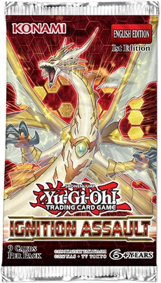 YUGI-OH  -  IGNITION ASSAULT 1st EDITION BOOSTER PACK [Sealed]