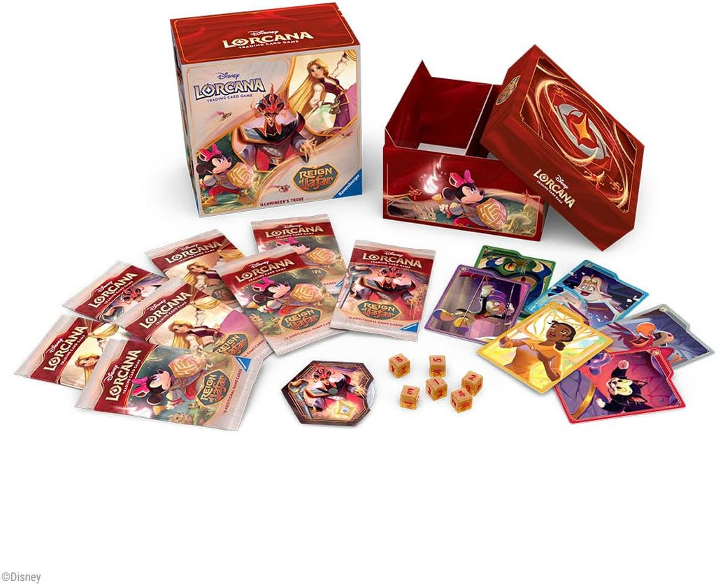 lorcana set 8 cards Disney - - Reign of Jafar Treat a friendor yourselfto hours of immersive gameplay and card collecting fun. Lorcana TCG Grandmaster Set 5-8