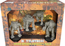 BATTLETECH  - INNER SPHERE ASSAULT LANCE FORCEPACK - CAT35757 - NEW RELEASE