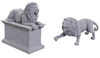 DUNGEONS & DRAGONS - WIZKIDS UNPAINTED MINIS WV24 STONE LION/ANIMATED STONE LION  #WZK90747