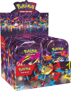 POKEMON MEGA HEROES MINI TIN 10CT DISPLAY