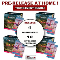 MTG - MURDERS AT KARLOV MANOR - PRERELEASE KIT SET OF 4 AT HOME TOURNAMENT -PLUS 4 BONUS BOOSTER PACKS