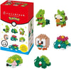 POKEMON  -  NANOBLOCK MININANO POKEMON TYPE GRASS SET 1 - DENTS & DINGS DISCOUNT