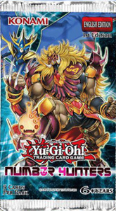 YUGI-OH  - Number Hunters Booster Pack ( 1st Edition )