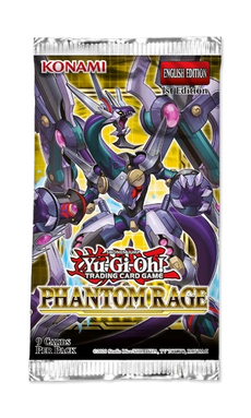 YU-GI-OH  - PHANTOM RAGE BOOSTER PACK ( 1st Edition )