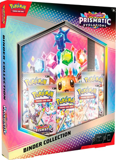 POKEMON - SCARLET AND VIOLET -  SV8.5    PRISMATIC EVOLUTIONS BINDER COLLECTION