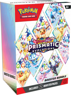 POKEMON - SCARLET AND VIOLET -  SV8.5    PRISMATIC EVOLUTIONS  BOOSTER BUNDLE
