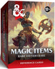 DUNGEONS & DRAGONS  REFERENCE CARDS MAGIC ITEMS RARE AND VERY RARE