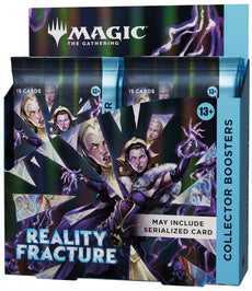 MTG - REALITY FRACTURE - COLLECTOR BOOSTER BOX DISPLAY