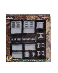 PATHFINDER BATTLES - UNPAINTED MINIS WV4 RUSTY DRAGON BAR - WZK73221