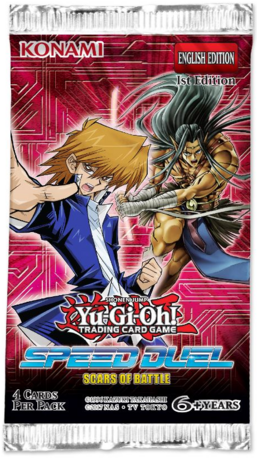 speed duel scars of battle booster box Yu-Gi-Oh! Pack Scars of Battle also includes cards like Night Beam that can destroy face down Spells or Traps without giving your opponent a chance to think twice! Yu-Gi-Oh! Speed Duel Scars of