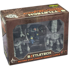 BATTLETECH  - SECOND STAR LEAGUE ASSAULT LANCE FORCEPACK - CAT35781 - NEW RELEASE