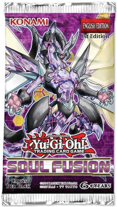 YUGI-OH  -  SOUL FUSION Booster Pack - 2018