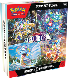 POKEMON - SCARLET AND VIOLET  -  STELLAR CROWN    BOOSTER BUNDLE    (2024)