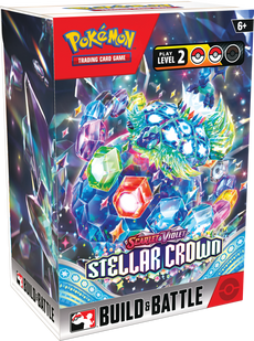 POKEMON - SCARLET AND VIOLET  -  STELLAR CROWN    BUILD & BATTLE BOX