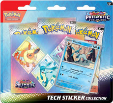 POKEMON - SCARLET & VIOLET PRISMATIC EVOLUTIONS TECH STICKER COLLECTION GLACEON