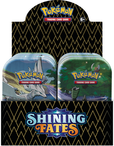 POKEMON SHINING FATES  MINI TIN SEALED DISPLAY