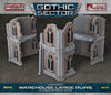 BATTLEFIELD IN A BOX: GOTHIC SECTOR CASTOGRAD WAREHOUSE LARGE RUINS BFM-BB734