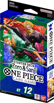 ONE PIECE  -  TCG     ZORO & SANJI STARTER DECK - ST 12      (2024)