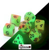 DIE HARD - RPG DICE - POISON IVY - GLOW-IN-THE-DARK