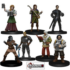 DUNGEONS & DRAGONS ICONS - THE YAWNING PORTAL INN - FRIENDLY FACES PACK    PREMIUM SET