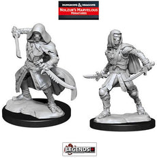 DUNGEONS & DRAGONS - UNPAINTED MINIATURES:  WARFORGED ROGUE (2)  #WZK 90236
