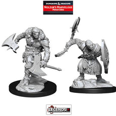 DUNGEONS & DRAGONS - UNPAINTED MINIATURES:  Warforged Barbarian   #WZK90235