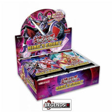 YU-GI-OH  - KING'S COURT   BOOSTER BOX ( 1st Edition )