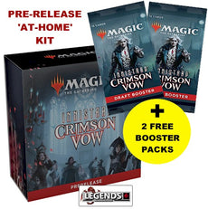 MTG - INNISTRAD:  CRIMSON VOW - PRE-RELEASE 'AT HOME' KIT  (INCLUDES 2 FREE BOOSTERS)