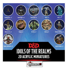 D&D Essentials 2D Miniatures:   BONEYARD  SET  # 1     #94510