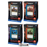 MTG - COMMANDER LEGENDS - BATTLE FOR BALDUR'S GATE - COMMANDER DECK - SET OF 4     - ENGLISH