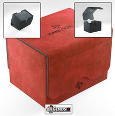 GAMEGENIC - DECK BOX - SIDEKICK CONVERTIBLE +100 - RED